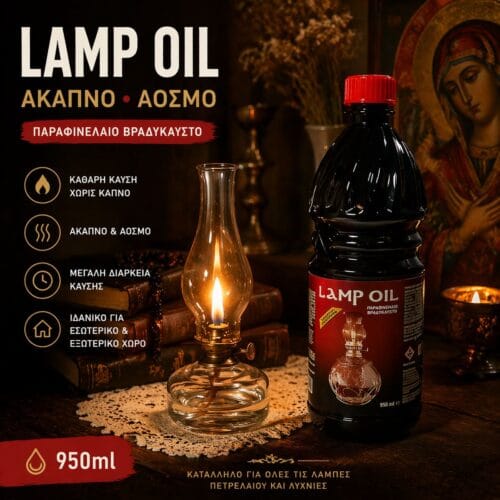Lamp Oil Άκαπνο Άοσμο 950ml