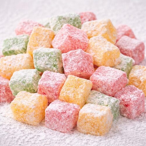 Παραδοσιακά λουκούμια μπουκιές χύμα