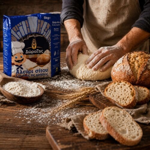 Αλεύρι σίτου για όλες τις χρήσεις «Δώρο Γης» 5kg