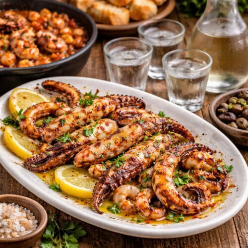 Πλοκάμια Θράψαλου Κατεψυγμένα Ειρηνικού