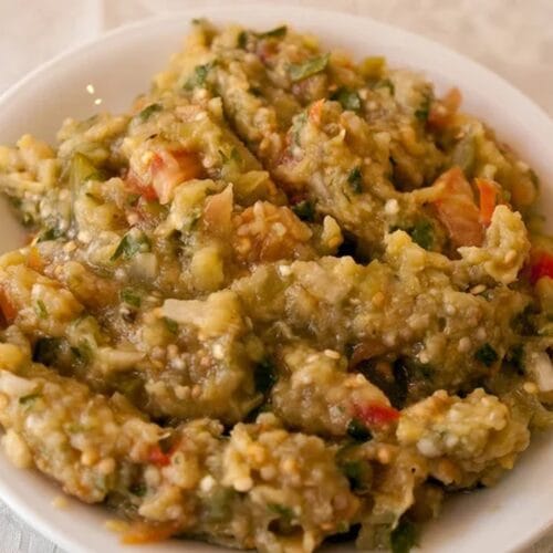 Μελιτζανοσαλάτα Αγιορείτικη χύμα 400γρ