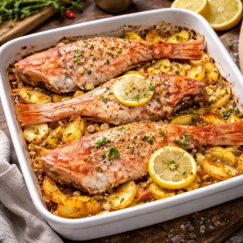 Κοκκινόψαρο ακέφαλο 500γρ-700γρ εισαγωγής